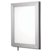 Silver Snap Frame Indoor Light Boxes