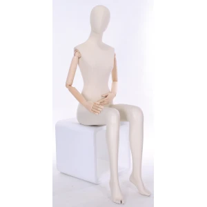 Sitting Articulated Female Mannequin