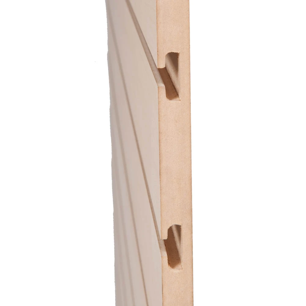 Slat Panel White Beech 4ft X 4ft 35105