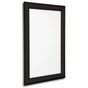 Straight Corner Black Poster Snap Frames 25mm