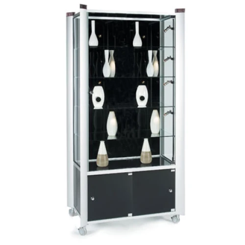 Three Quarter Wide Display Tower Showcase 27023