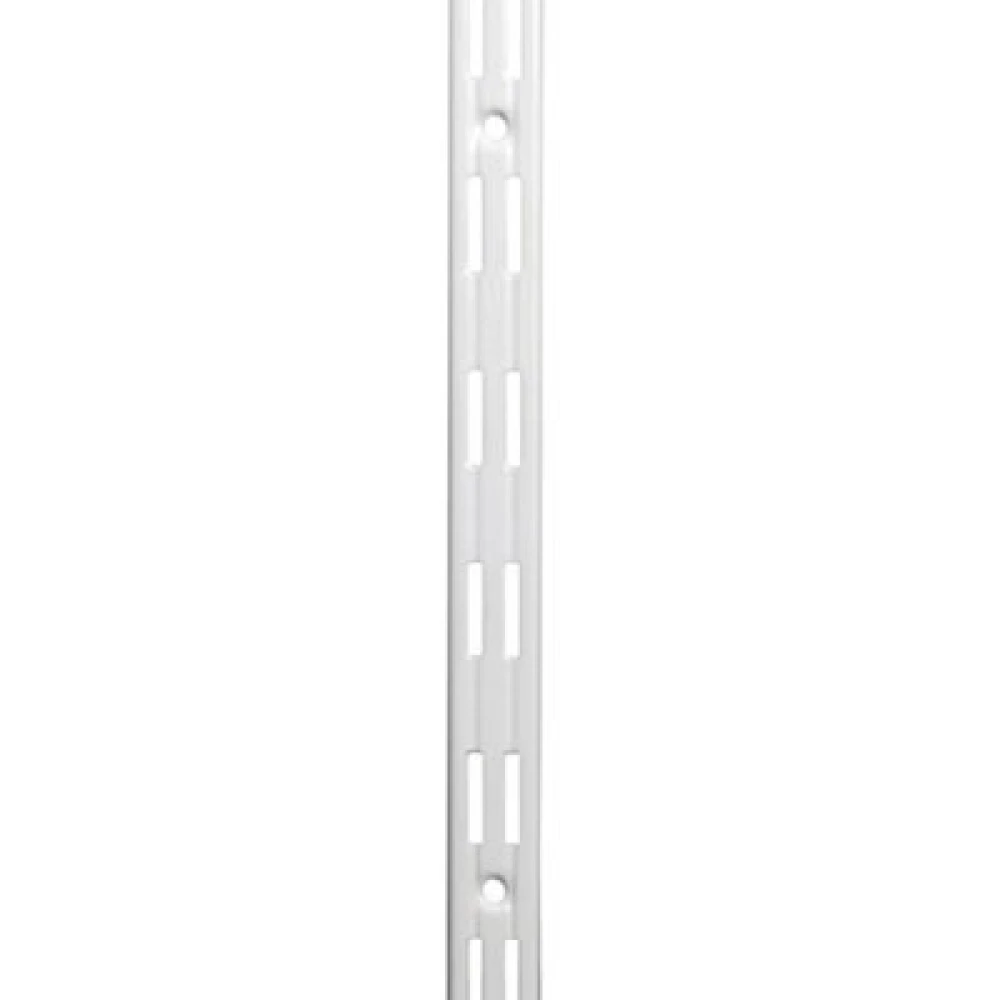 Twin Slot Upright 1980mm White - Box of 10 39413