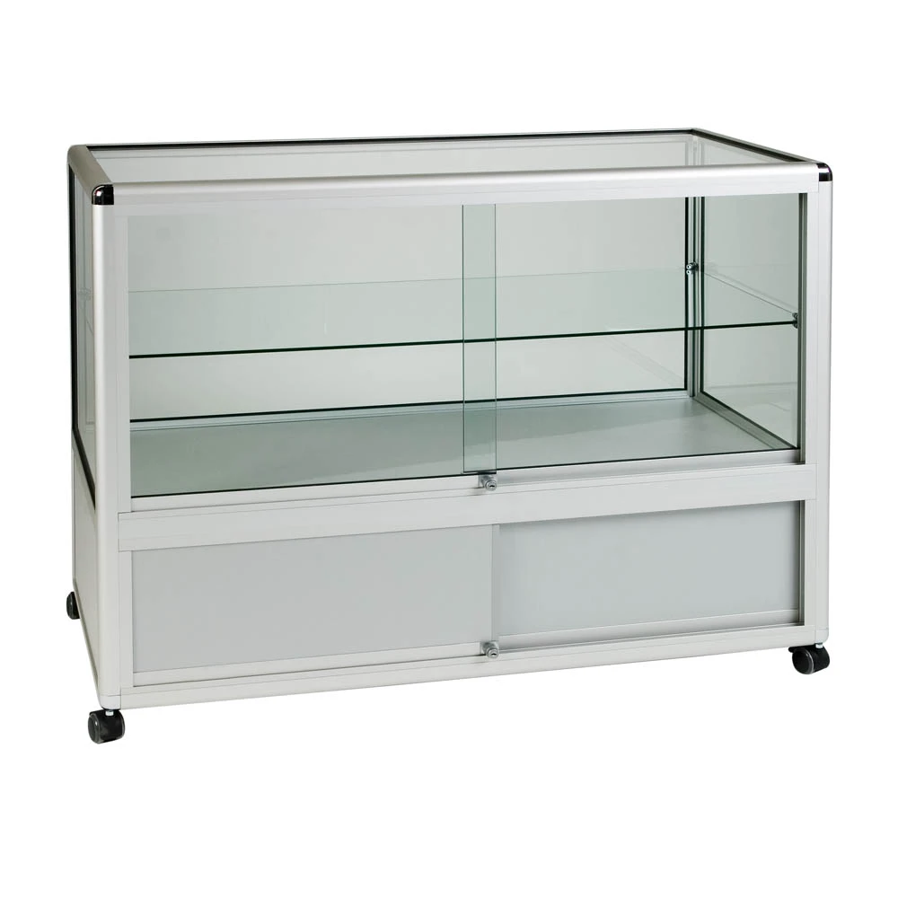 Two Thirds Glass Display Counter 1250mm 26005