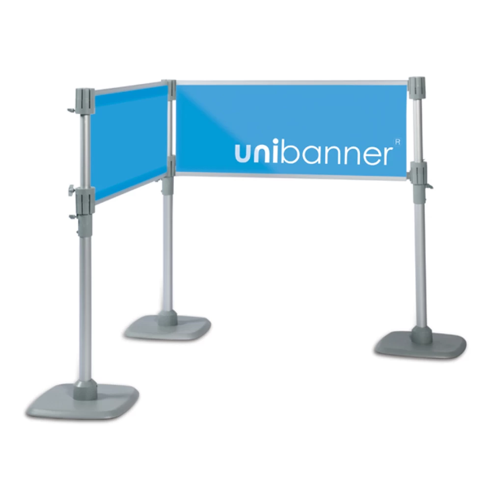 UniBanner Queue System 1000mm x 1000mm Without Graphics 84006