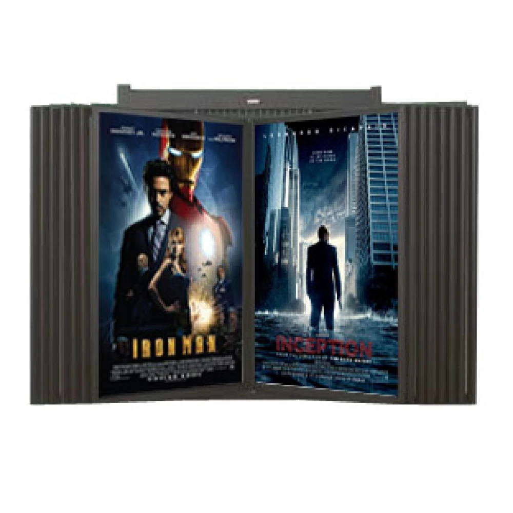 Wall Poster Display 22x30 & 15 Aluminium Panels 86011