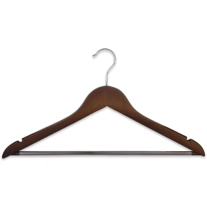 Walnut Wooden Non Slip Hanger