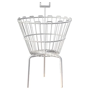 White Dump Bin Baskets