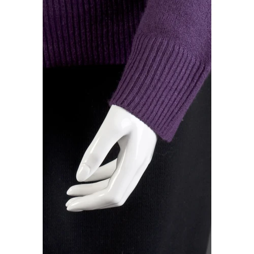 White Gloss Female Mannequin - Hands at Side, Straight Stance  71101