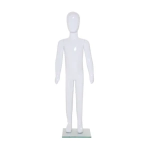 White Gloss - Hands at Side Child Mannequin 5 Yrs 72207