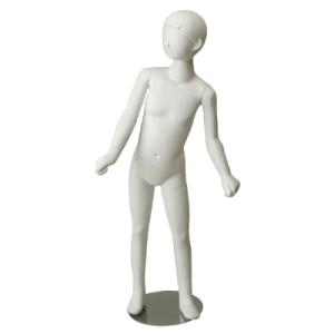 White Gloss - Hands at Side Child Mannequin 6-7 Yrs 72203
