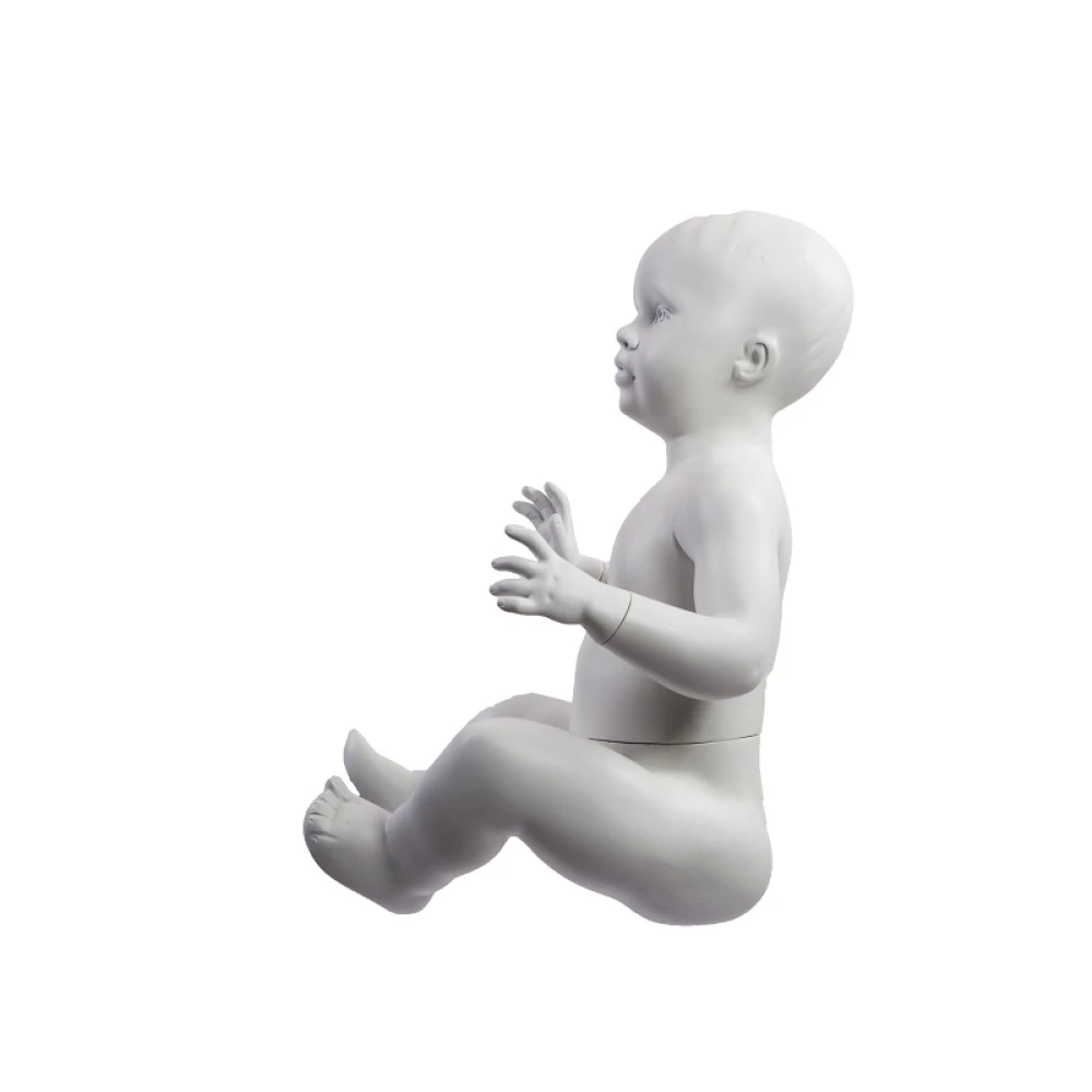 White Matt Baby Mannequin - 72213