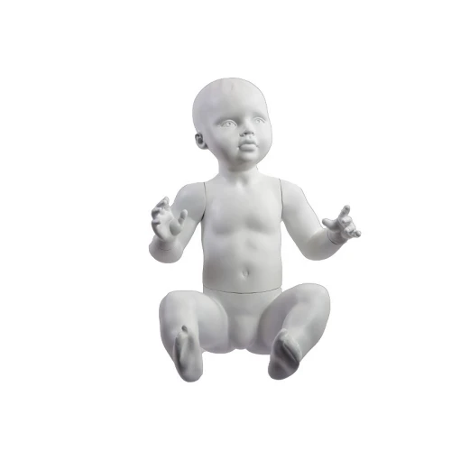 White Matt Baby Mannequin 72213