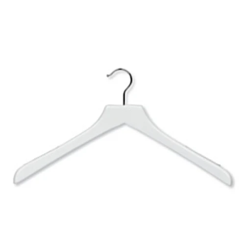 White Non Slip Hanger 43cm (Box of 50) 52015