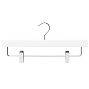 White Peg and Trouser Hangers