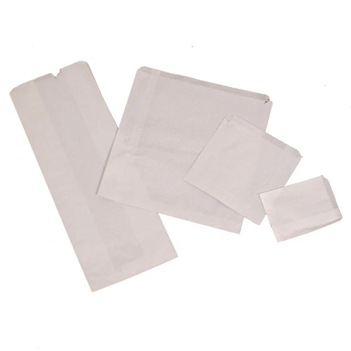 White Sulphite Paper Bags 8.5 Inch x 8.5 Inch (1000) 18215