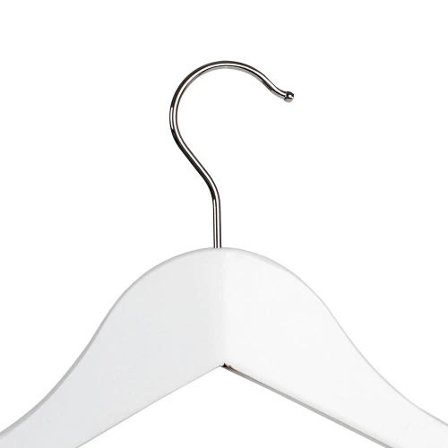 White Wishbone Hangers 43cm (Box of 50) 52019