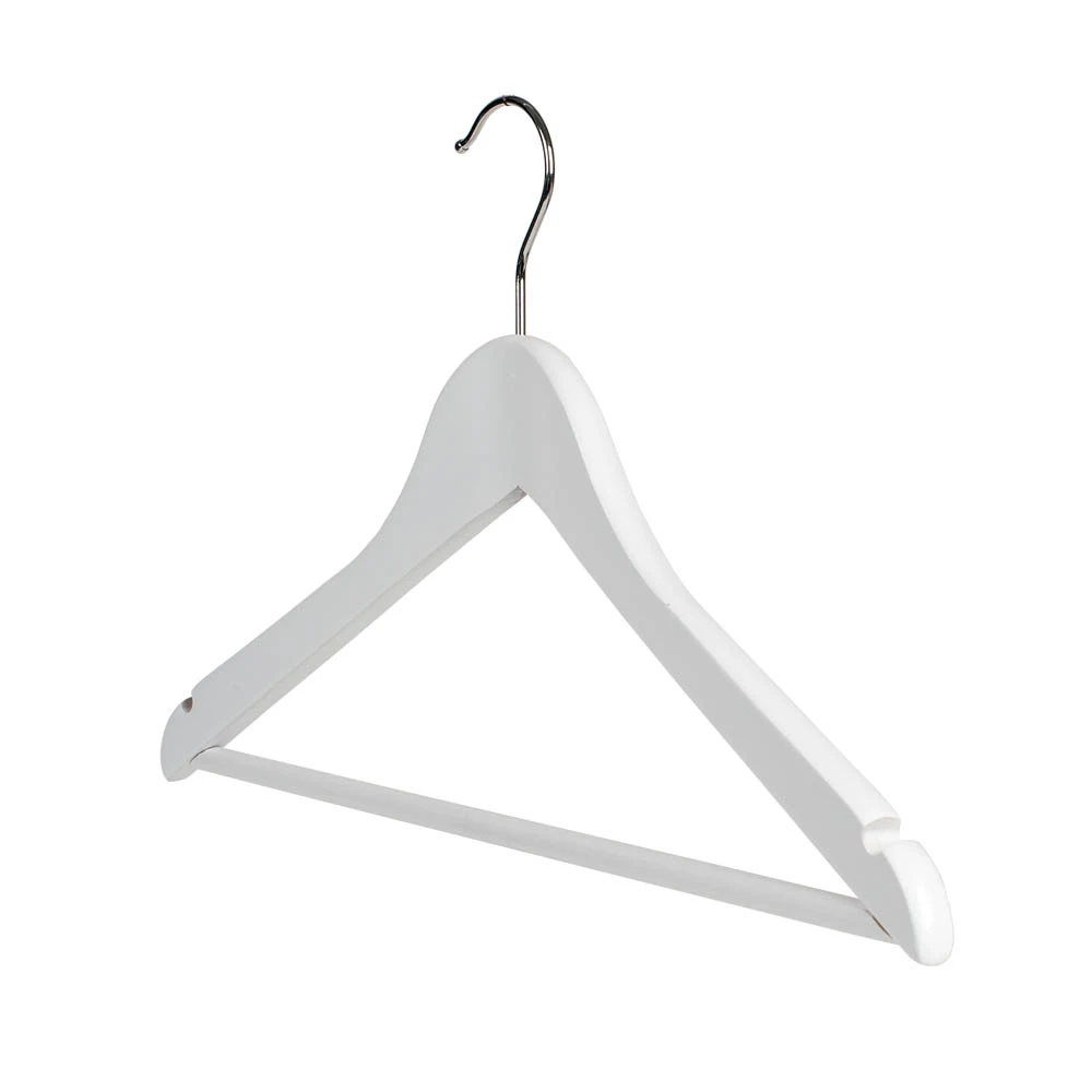 White Wishbone Hangers 43cm (Box of 50) 52019