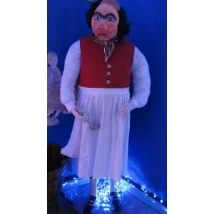 Flexible, Bendy Male Mannequin With Make Up and Dressed For Christmas Musical - Oliver