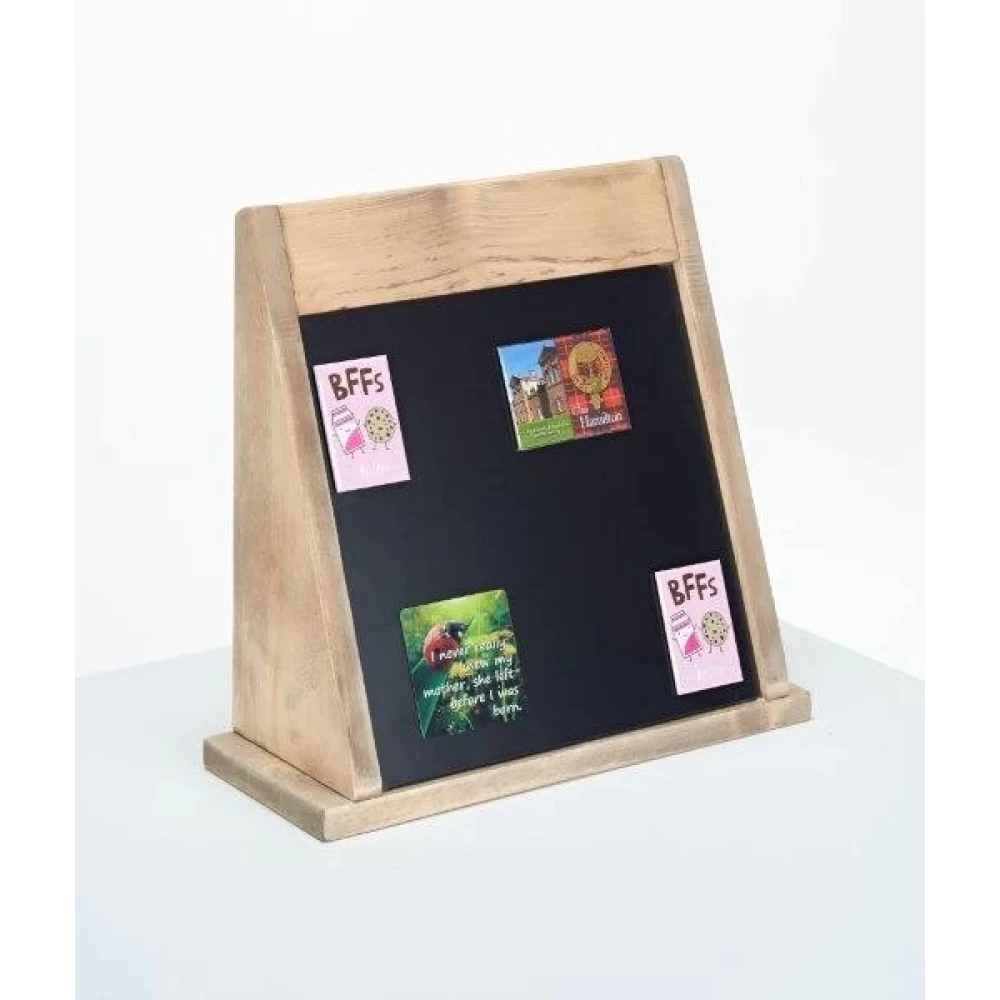Wooden Magnet Counter Display Stand