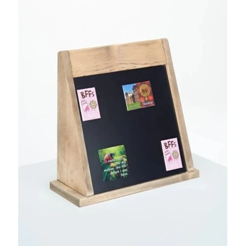 Wooden Magnet Counter Display Stand