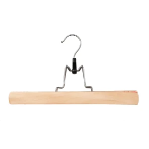 Wooden Straight Clamp Clothes Hangers 30cm (Box of 100) 50015