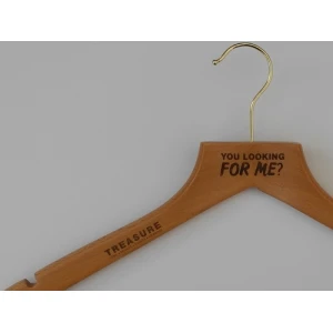Laser Engraving, Wooden Hangers - You Looking For Me?